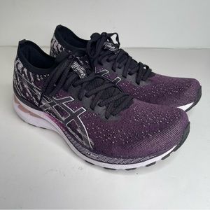 Asics Women`s Gel-kayano 28 MK Running Shoes 1012B126 DEEP PLUM/BLACK size 11.5